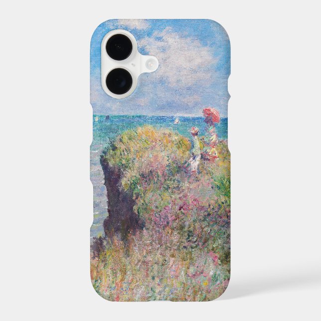 Claude Monet - Cliff Walk at Pourville Case-Mate iPhone Case (Back)