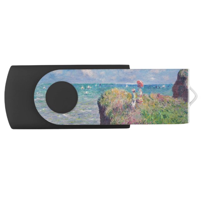 Claude Monet - Cliff Walk at Pourville Flash Drive (Front)