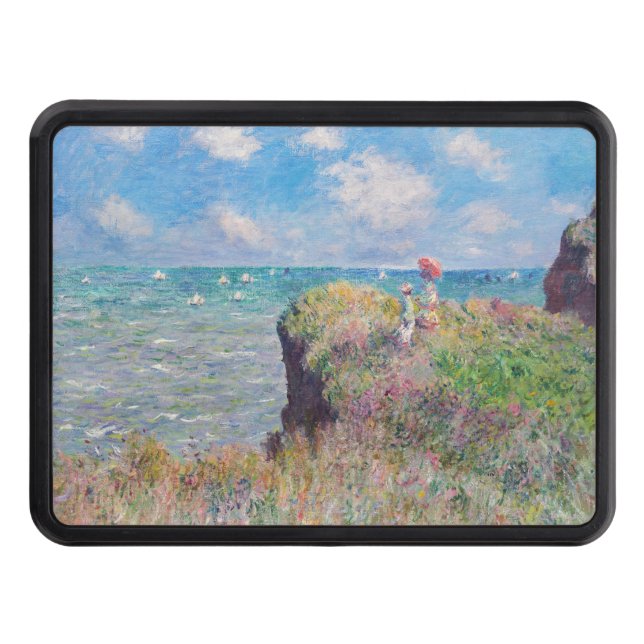 Claude Monet - Cliff Walk at Pourville Hitch Cover (Front)