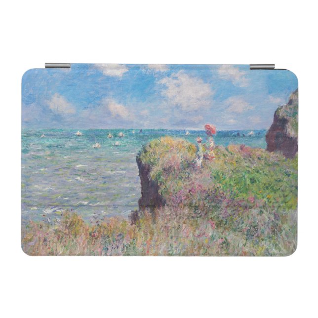 Claude Monet - Cliff Walk at Pourville iPad Mini Cover (Horizontal)