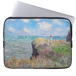 Claude Monet - Cliff Walk at Pourville Laptop Sleeve