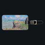 Claude Monet - Cliff Walk at Pourville Luggage Tag<br><div class="desc">Cliff Walk at Pourville / Promenade sur la falaise,  Pourville - Claude Monet,  1882</div>