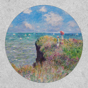 Claude Monet - Cliff Walk at Pourville Patch
