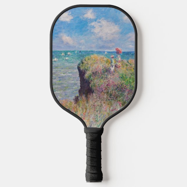 Claude Monet - Cliff Walk at Pourville Pickleball Paddle (Front)