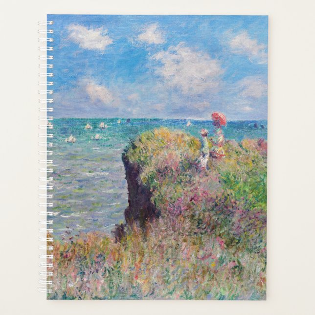 Claude Monet - Cliff Walk at Pourville Planner (Front)