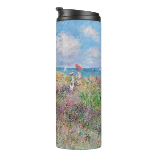 Claude Monet _ Cliff Walk at Pourville Thermal Tumbler