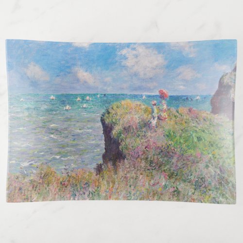 Claude Monet _ Cliff Walk at Pourville Trinket Tray