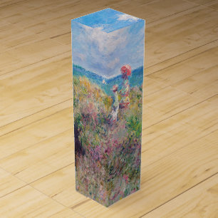 Claude Monet - Cliff Walk at Pourville Wine Box