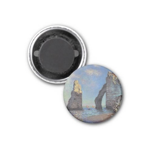 Claude Monet Cliffs at Etretat Impressionist Paint Magnet