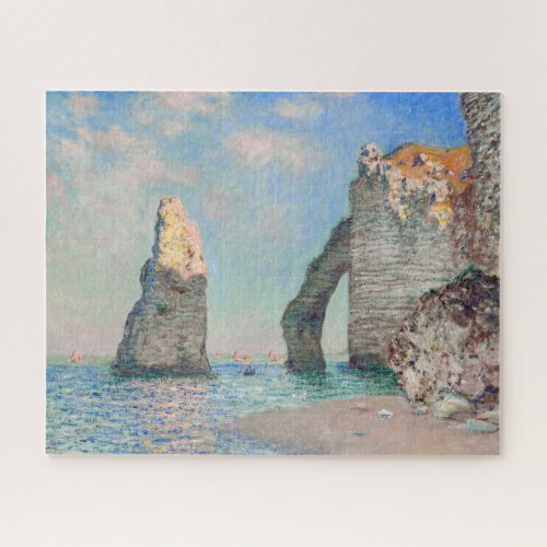 Claude Monet _ Cliffs at Etretat Jigsaw Puzzle