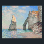 Claude Monet - Cliffs at Etretat Photo Print<br><div class="desc">Cliffs at Etretat (Les Falaises à Étretat) - Claude Monet,  Oil on Canvas,  1885</div>