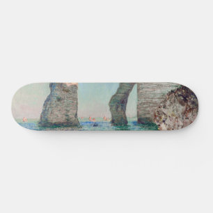 Claude Monet - Cliffs at Etretat Skateboard