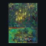 Claude Monet - Corner of a Pond with Waterlilies Acrylic Print<br><div class="desc">Coin du bassin aux nympheas / Corner of a Pond with Waterlilies - Claude Monet,  Oil on Canvas,  1918</div>