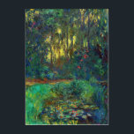 Claude Monet - Corner of a Pond with Waterlilies Acrylic Print<br><div class="desc">Coin du bassin aux nympheas / Corner of a Pond with Waterlilies - Claude Monet,  Oil on Canvas,  1918</div>