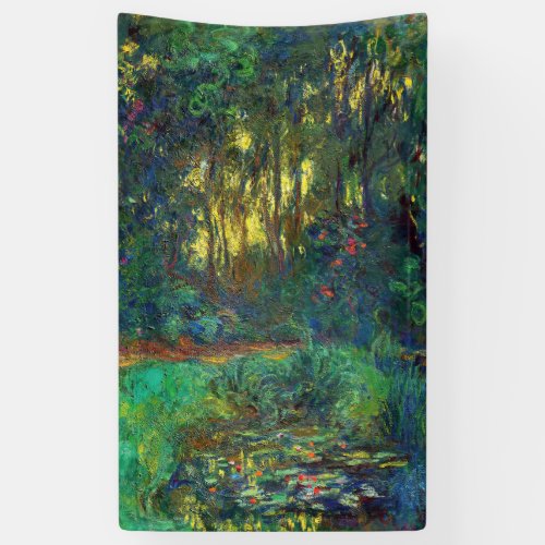 Claude Monet _ Corner of a Pond with Waterlilies Banner