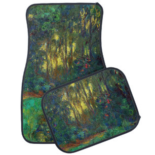 Claude Monet - Corner of a Pond with Waterlilies Car Floor Mat