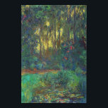 Claude Monet - Corner of a Pond with Waterlilies Faux Canvas Print<br><div class="desc">Coin du bassin aux nympheas / Corner of a Pond with Waterlilies - Claude Monet,  Oil on Canvas,  1918</div>