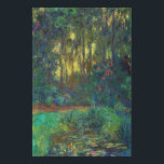Claude Monet - Corner of a Pond with Waterlilies Faux Canvas Print<br><div class="desc">Coin du bassin aux nympheas / Corner of a Pond with Waterlilies - Claude Monet,  Oil on Canvas,  1918</div>