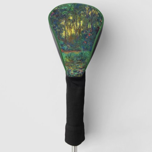 Claude Monet _ Corner of a Pond with Waterlilies Golf Head Cover