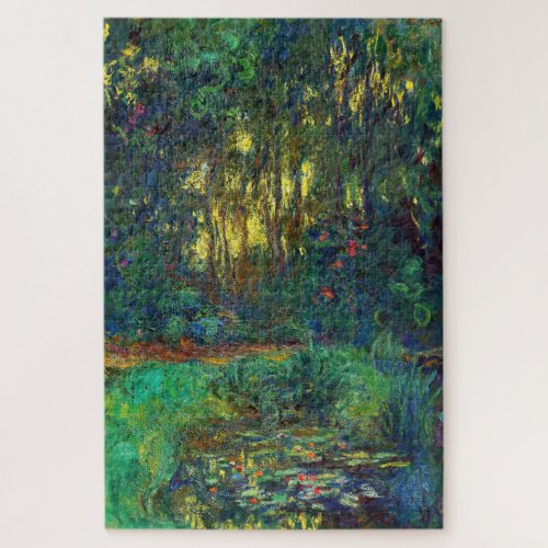 Claude Monet _ Corner of a Pond with Waterlilies Jigsaw Puzzle