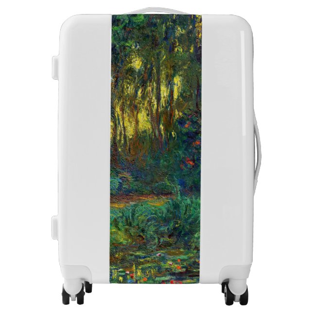 Claude Monet - Corner of a Pond with Waterlilies Luggage (Front)