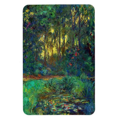 Claude Monet _ Corner of a Pond with Waterlilies Magnet