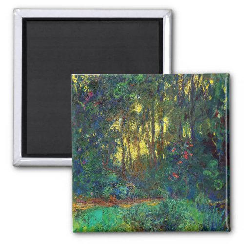 Claude Monet _ Corner of a Pond with Waterlilies Magnet
