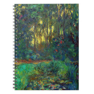 Claude Monet - Corner of a Pond with Waterlilies Notebook
