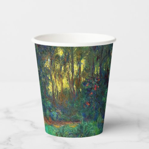 Claude Monet _ Corner of a Pond with Waterlilies Paper Cups