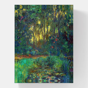 Claude Monet - Corner of a Pond with Waterlilies Paperweight
