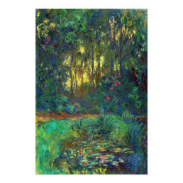 Claude Monet - Corner of a Pond with Waterlilies Photo Print