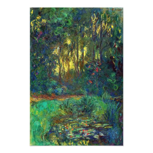 Claude Monet _ Corner of a Pond with Waterlilies Photo Print