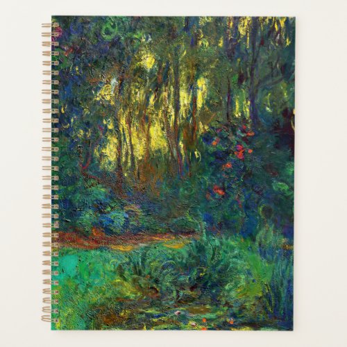 Claude Monet _ Corner of a Pond with Waterlilies Planner