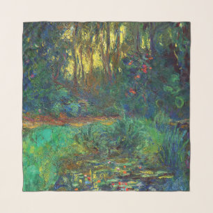 Claude Monet - Corner of a Pond with Waterlilies Scarf