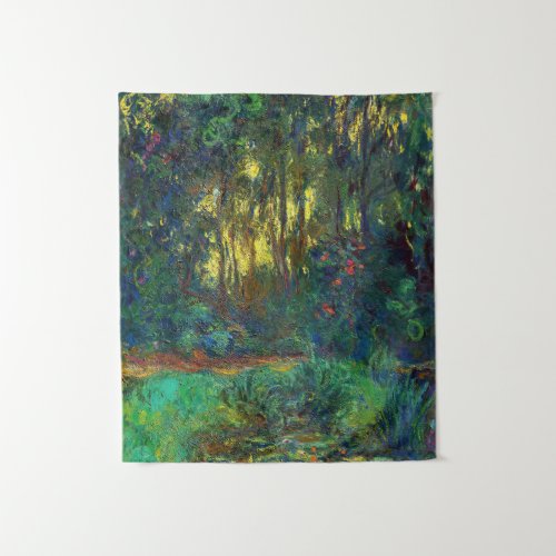 Claude Monet _ Corner of a Pond with Waterlilies Tapestry