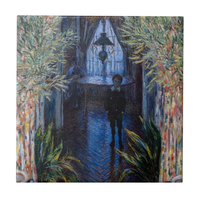 Claude Monet - Corner of the Apartment Ceramic Tile (Front)