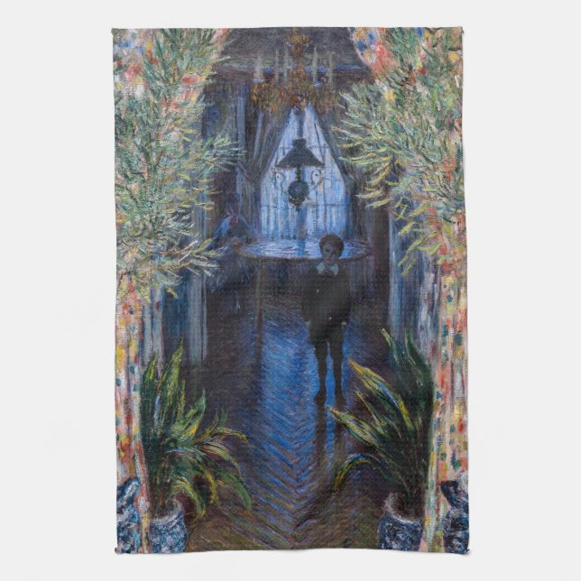 Claude Monet - Corner of the Apartment Kitchen Towel (Vertical)