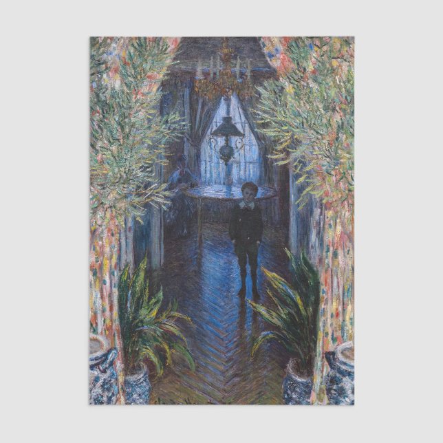 Claude Monet - Corner of the Apartment Tissue Paper (Creator Uploaded)