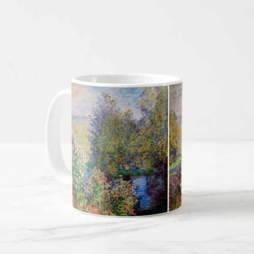 Claude Monet _ Corner of the Garden at Montgeron Coffee Mug