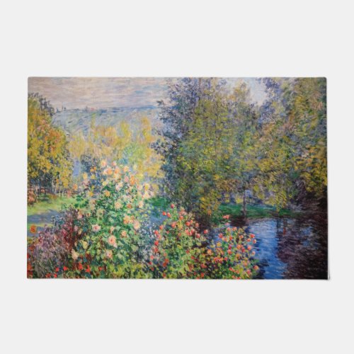 Claude Monet _ Corner of the Garden at Montgeron Doormat