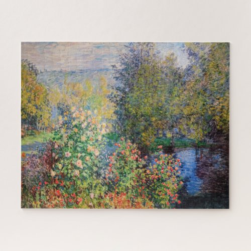 Claude Monet _ Corner of the Garden at Montgeron Jigsaw Puzzle