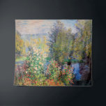 Claude Monet - Corner of the Garden at Montgeron Tapestry<br><div class="desc">Corner of the Garden at Montgeron / Coin de jardin a Montgeron - Claude Monet,  Oil on Canvas,  1876</div>