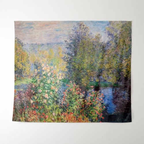 Claude Monet _ Corner of the Garden at Montgeron Tapestry