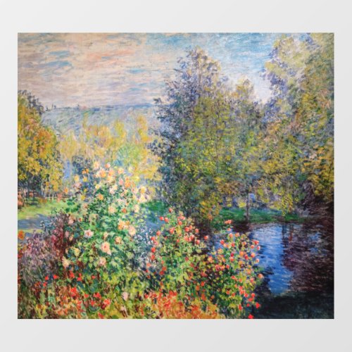 Claude Monet _ Corner of the Garden at Montgeron Wall Decal