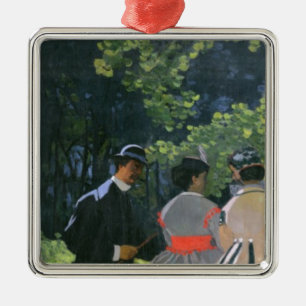 Claude Monet Dejeuner sur l'Herbe, Chailly Metal Ornament
