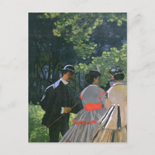 Claude Monet | Dejeuner sur l'Herbe, Chailly Postcard (Front)