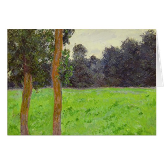Claude Monet | Deux Arbres dans la Prairie (Front Horizontal)