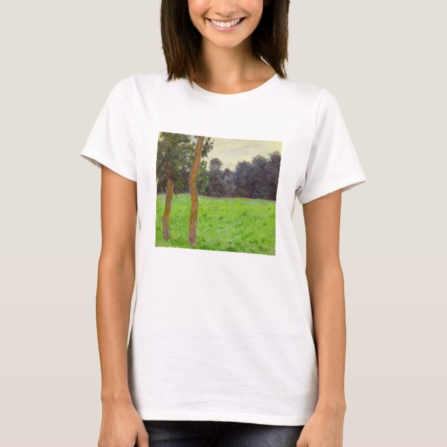 Claude Monet | Deux Arbres dans la Prairie T-Shirt (Front)