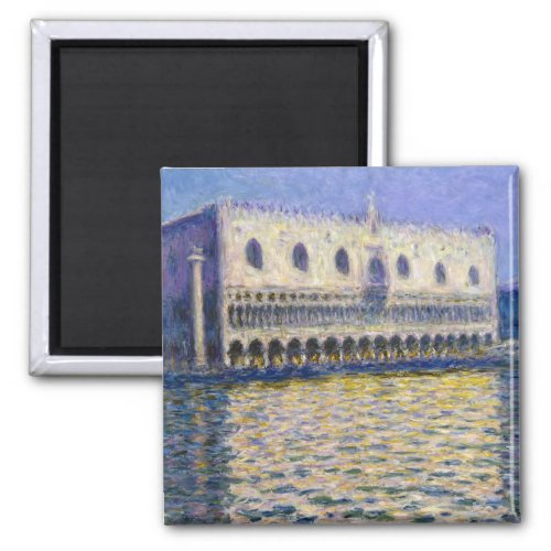 Claude Monet _ Doges Palace Magnet