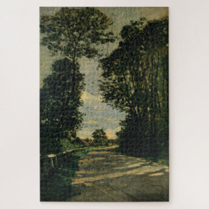 Claude Monet Farm Road Walk Jigsaw Puzzle